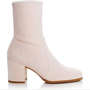 Stuart Weitzman Pink Heeled Boots